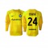 Camisola Inter de Milão Andre Onana 24 Guarda-redes Homem Equipamento Segundo 2022-2023 Manga Comprida